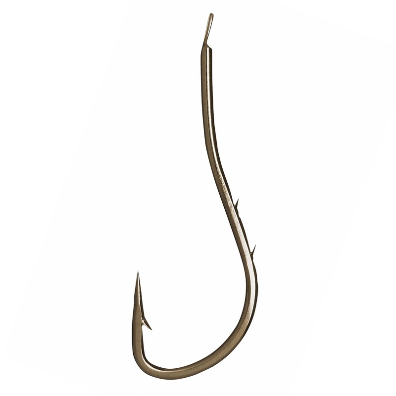 Daiwa Tournament Snelled Eel Hooks 60cm 10pcs., Size 8