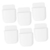 CAXUSD 6pcs Wall Mounted Remote Control Holder Multi-Functional Organizer for