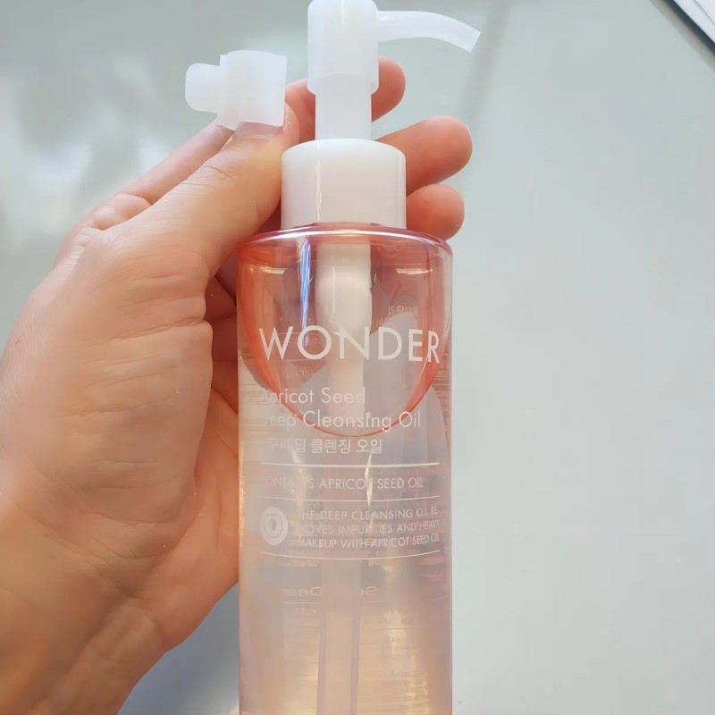 Tonymoly Aceite de limpieza profunda de semilla de albaricoque Wonder