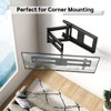 Long Arm TV Wall Mount,Corner TV Wall Mount for 37-75