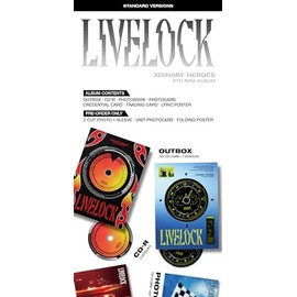Xdinary Heroes LIvelock 4th Mini Album CD+Photobook+Photocard+Lyric Poster on Pack+Tracking Sealed XH (Standard Set(RED+Blue))