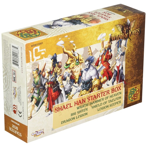 CMON Wrath of Kings: Shael Han Starter Box
