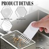4 PCS Vegetable Chopper Cleaning Tools, Plastic Kitchen Cleaning Comb
