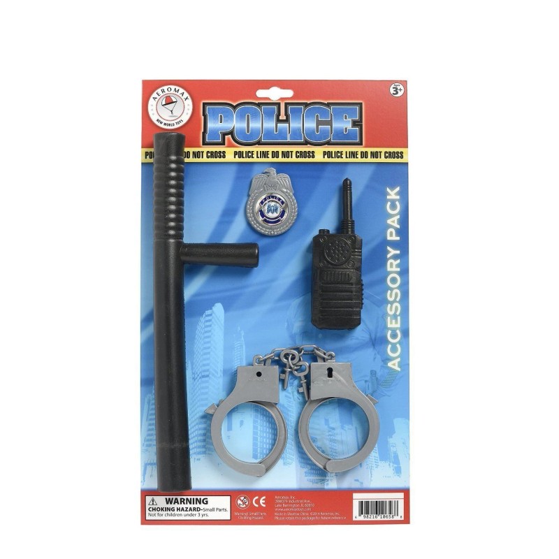 Aeromax Kids Police Bundle 1 of Each Shirt, Hat, Helmet,