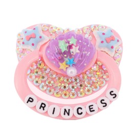 Adult Sized Pacifier Candy Cute Baby Pacifiers (Pink Seashell)