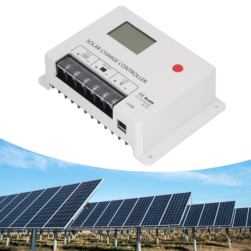 PWM Solar Charge Controller 40A Automatic Solar Charge Regulator with