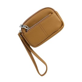 Artizanni RFID Small Leather Wallet for Men & Women with Coin Pouch Compartment SD 077 (Cognac)
