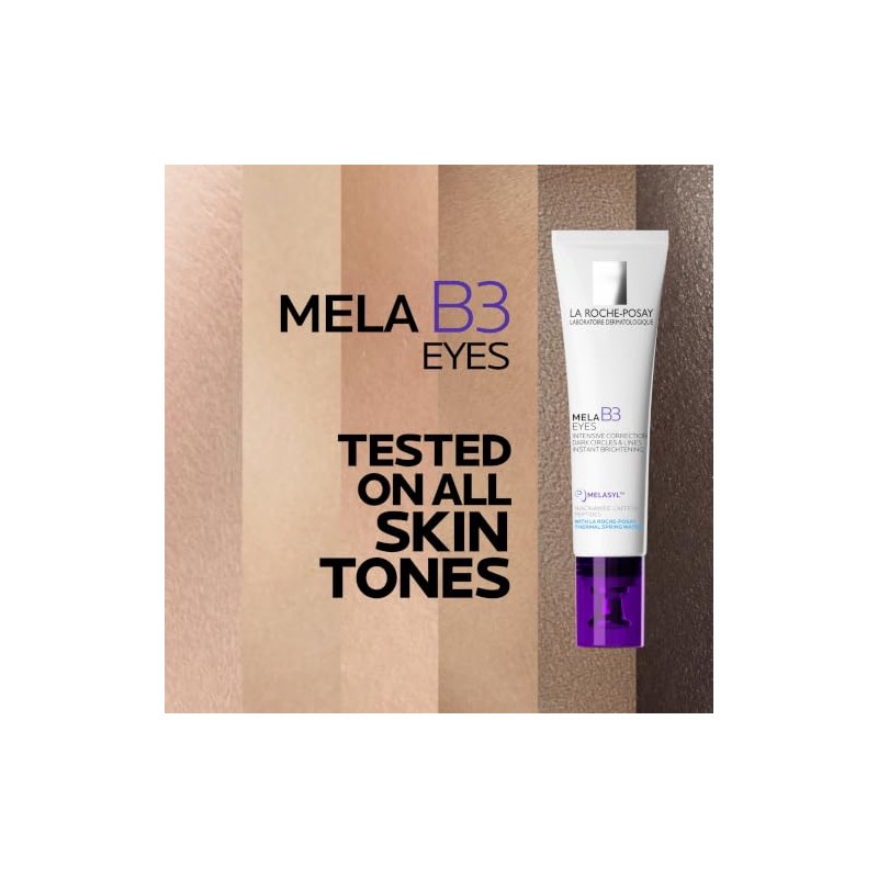 Roche Posay Mela Crema Contorno Ojos Combate Ojeras 15ml
