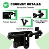 Heavy Duty Slide Bolt Gate Latch for Wooden Fence, 2
