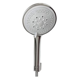 ECOSPA Large Shower Head Universal Bath Shower Handheld Handset Chrome 8 Mode Function