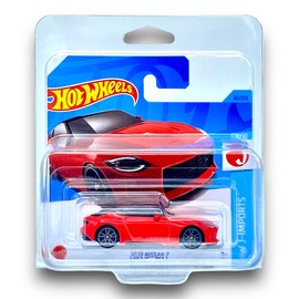 Hot Wheels 2023 Nissan Z (Red) 3/10 HW J-Imports - 2023-46/250 (Short Card) - COMES IN A KLAS CAR KEEPER PROTECTIVE COLLECTORS CASE - HKK64