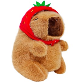 LoYuSenn 9.8 inch Capybara Stuffed Animal Plush Toys, Soft Plushies for Girls, Boys and Adults | Plush Toys Pillow, Cute Capybara Stuffed Animals for Valentines Day Gifts, Kids Prizes, Birthday Gifts