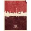 CANVAS ON DEMAND Paris France Skyline Wall Decal, Artwork