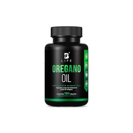 B Life Aceite de Orégano | 160 Cápsulas con Carvacol y Vitamina C | Extracto Concentrado y Alta Absorción | 300mg por porción.
