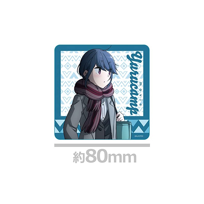 Yurucamp Movie Acrylic Coaster H [Rin Shima Adult Ver.]