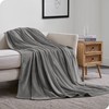Bare Home Giant Blanket - Grey - Fleece Blanket -