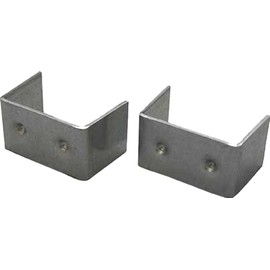 Yutaka Make Metal Fittings, Rubber Rope Metal Fittings, 0.8 inch (20 mm) Letter Letter 2 Pieces GA13