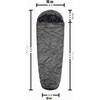 Sleeping bag cover bivouac bag - 100% wind and waterproof,