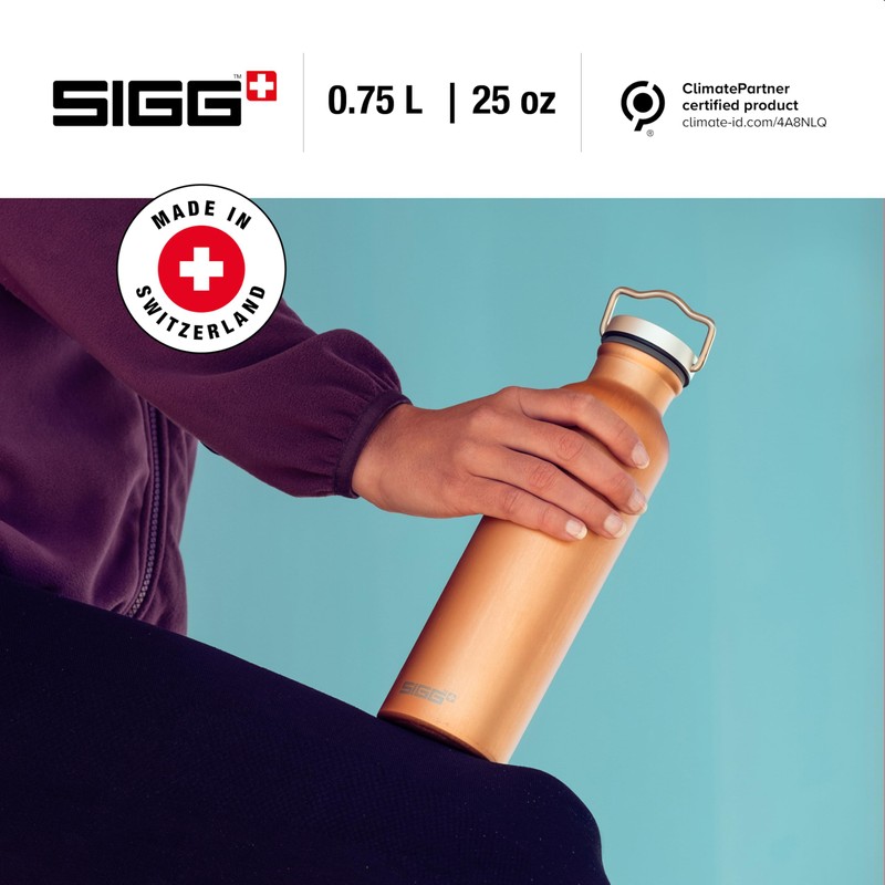SIGG - Aluminium Drinking Bottle - Original Copper - Climate
