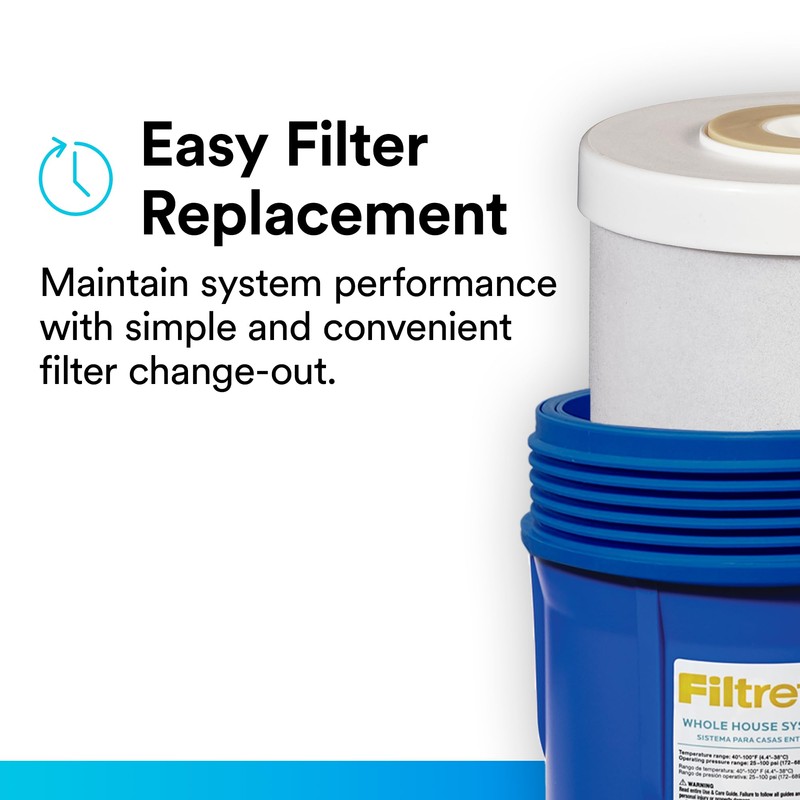 Filtrete Large Capacity Granulated Activated Carbon Whole House Water Filter