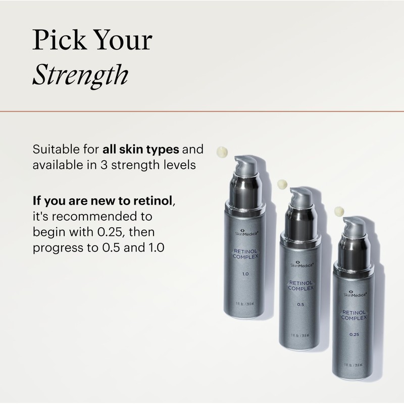 SkinMedica Retinol 0.25 Complex - Retinol Serum for Face, Age-Defying