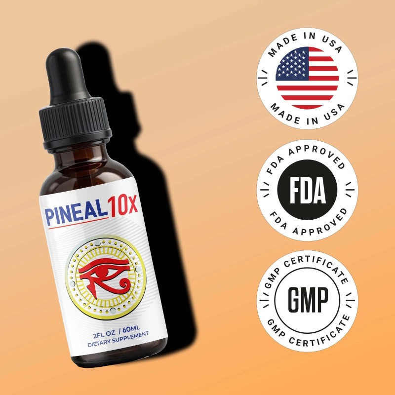 Unbranded (5 Pack) Pineal 10x Drops, Pineal10x Advanced Support for