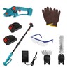 Pole Mini Hedge Trimmer & Grass Shear Electric Cordless with