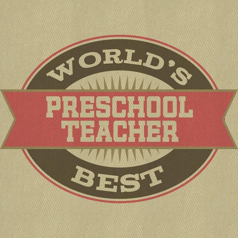 CafePress Preschool Teacher Gift Canvas Lunch Bag with Strap Handle