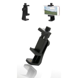 Universal Smartphone Tripod Adapter - Rotates Vertical & Horizontal, Adjustable Clamp for All Phones, Compact & Stable Cell Phone Holder Mount
