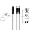 Duttek CCTV Power Splitter Cable, DC 5.5 x 2.1 mm,