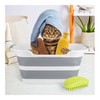 Gigco21 Collapsible Pet Bathtub with Water Drainage Hole and Plug