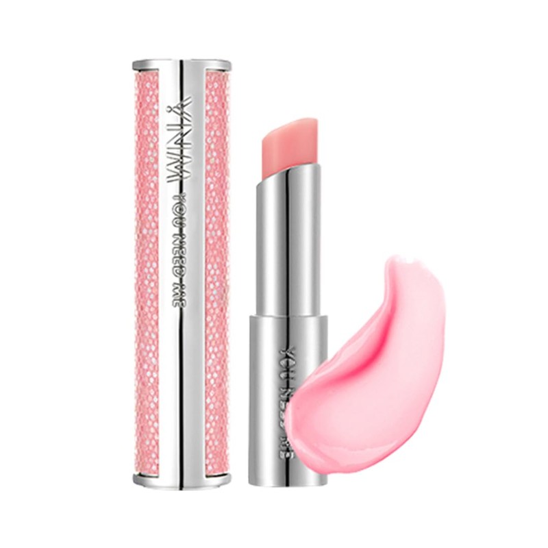 YNM PK001 Honey Lip Balm, Light Pink, Moisturizing, Pink, Korean