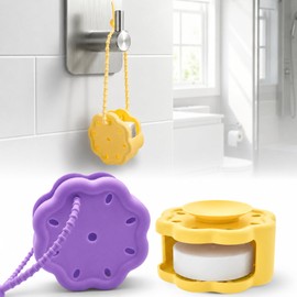 Shower Steamer Holder, Compact Lightweight Accessory for Travel and Daily Use - Silicone Shower Steamers Holder Suction
