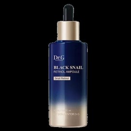 Dr. G Black Snail Retinol Ampoule 50ml Skin Trouble Dryness Absorption Whitening Ampoule Snail Cream / 닥터지 블랙 스네일 레티놀 앰플 50ml 피부트러블 건조함 흡수력 미백앰플 달팽이크림
