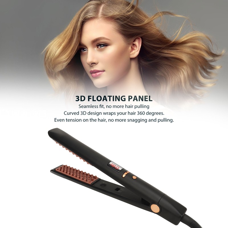 Corn Corrugated Hair Curler Professional Arc 3D 360 Degree Wrapping