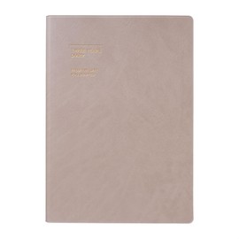 MARK'STYLE 3-Year Journal – Undated Mindful Diary for 3 Years of Entries with Goal Tracker, Memory & Photo Pages, and Inspirational Quotes (Beige)
