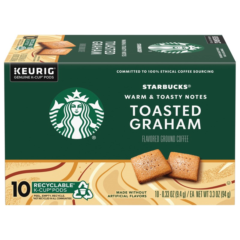 Starbucks Toasted Graham Flavored Medium Roast K-Cup