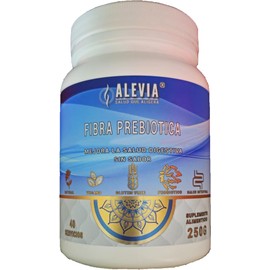 Alevia Fibra Prebiótica | Multibeneficios | Salud Digestiva | Sin sabor | Dietetica | 250g | 40 Dosis | 100% Natural