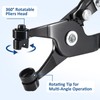 Hose Clamp Pliers with Ratchet Locking