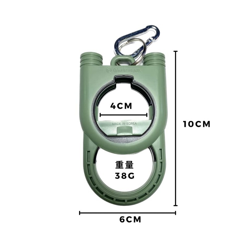 GIANTLOK Cable Tie Holder Waist Tool Wire Organizer, Khaki Green
