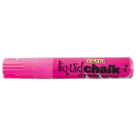 Texta Liquid Chalk Marker Dry Wipe Pink