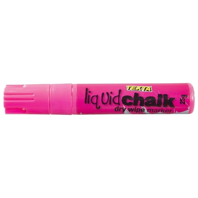 Texta Liquid Chalk Marker Dry Wipe Pink