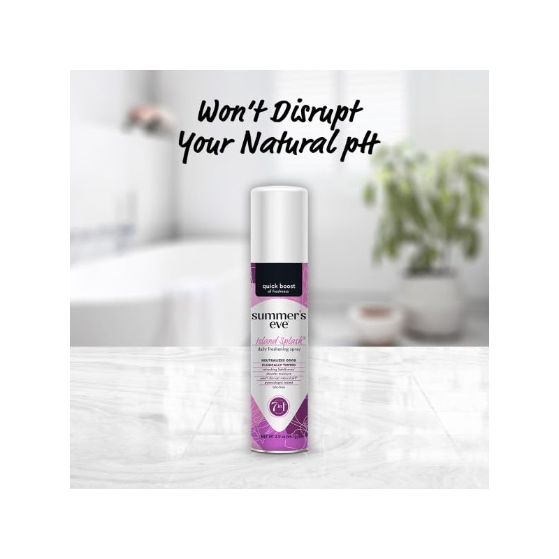 Summer's Eve Island Splash Daily Refreshing Feminine Spray, 2 oz