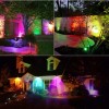 T-SUN 4PACK T-SUN Solar RGB Spot Lights Landscape Light Outdoor