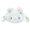 Sanrio 415472 Face Shaped Pouch (White Cat Ballerina) Cinnamoroll