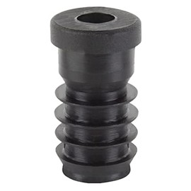 Threaded plug for the closure of circular tubes 25 mm