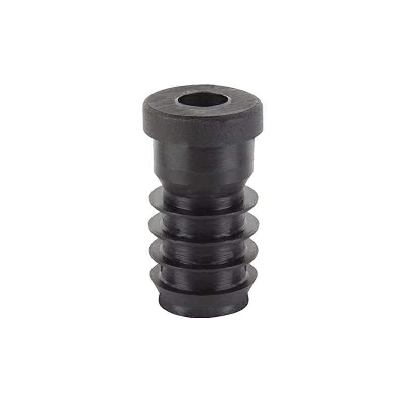 Threaded plug for the closure of circular tubes 25 mm