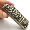 Lucklybestseller Metal Lighter Case Cover Holder Water Ripple Engraving for