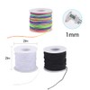 Stretchy String for Bracelets, 3 Rolls 1 mm 495 Feet