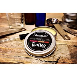 Elemental Outdoors Tattoo Balm Natural Oils and Ingredients Hand Poured BERGAMOT ORANGE CLOVE